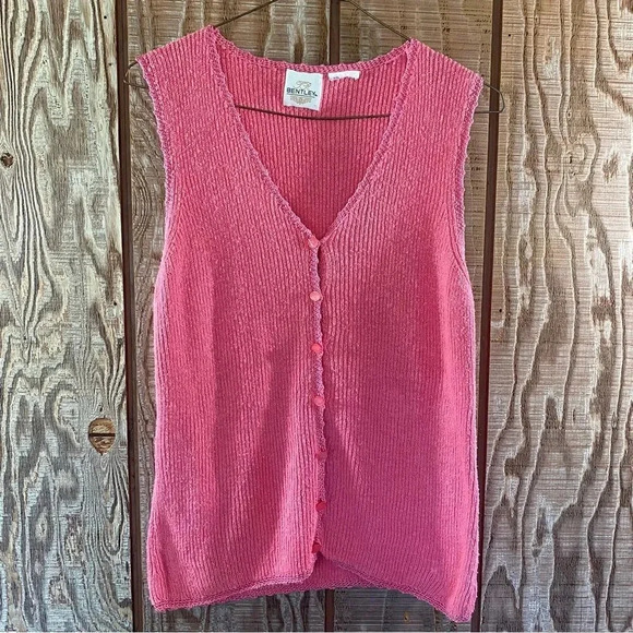 Button Up Sweater Vest 💖 - Picture 1 of 3